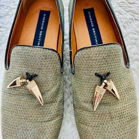 Steve Madden Metallic Silver Slide On/Loafers Men’s Shoes size 10M main image 14